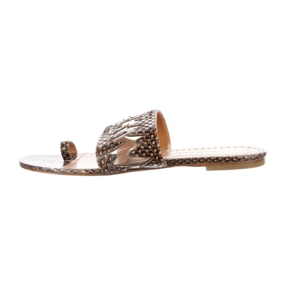Alexa Wagner Python Slides/Sandals - Picture 3 of 4